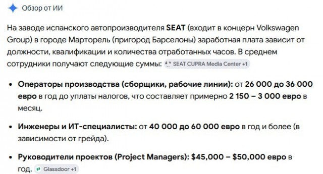 Зарплаты на АВТОВАЗе (*по состоянию на июнь 2026)