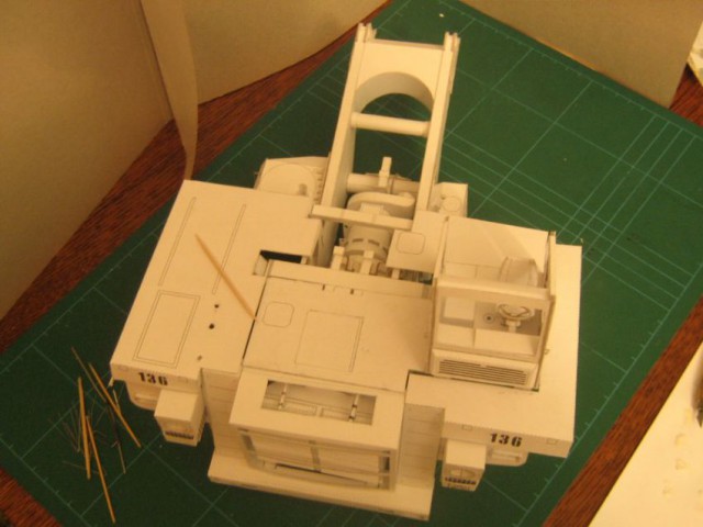 Белаз 75138 - модель из бумаги