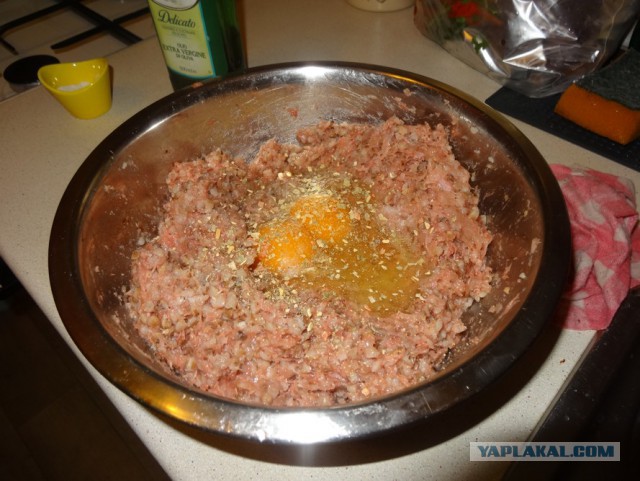 Котлетки мясо-гречневые