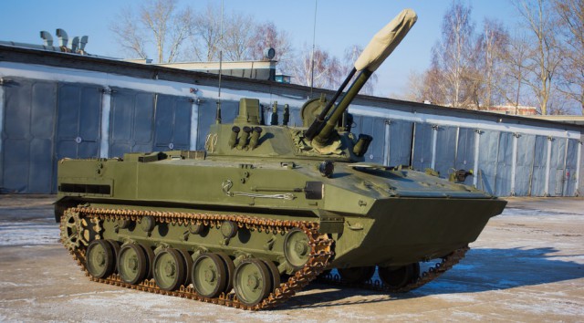 Тест-драйв боевой машины БМД-4М проекта «Садовница»