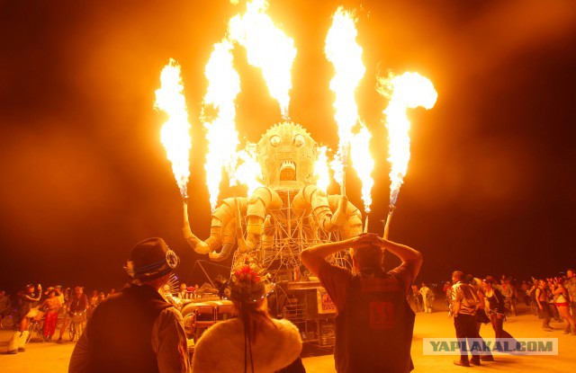Фестиваль Burning Man 2016