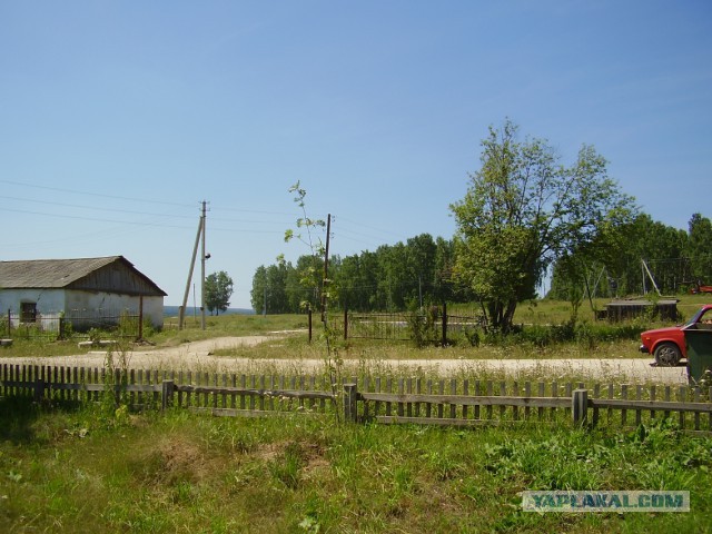 Мой родной сибирский поселок