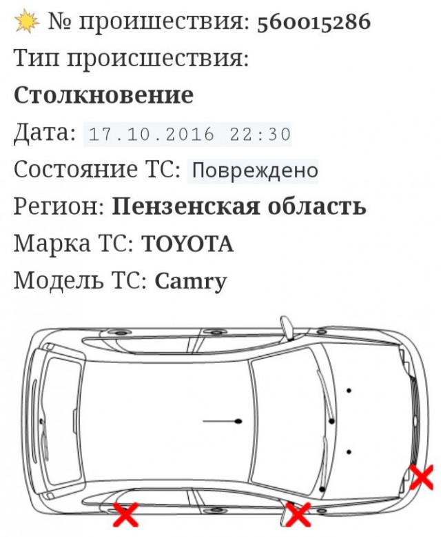 Не бит, не крашен, в кашу об шаланду расквашен! Очень странная Camry попала в ДТП. Полный швах по кузову и документам!