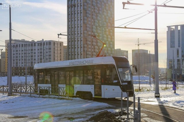 В Екатеринбурге новые трамваи