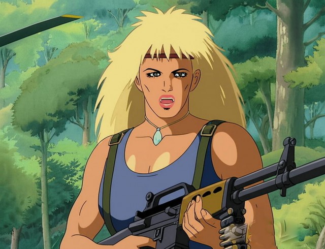 Однажды на ЯПе. Фотожаба ИИ.