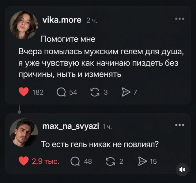 Мужской гель для душа