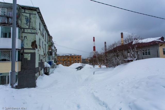 Петропавловск-Камчатский, первый день после пурги