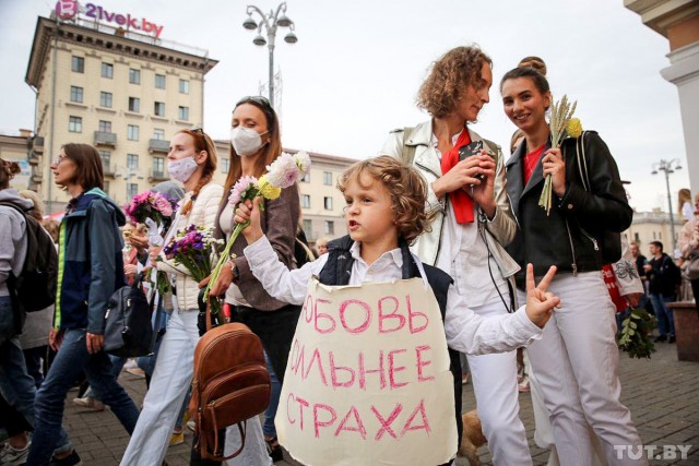 В 14-00 в Минске начнется марш несогласных с итогами выборов