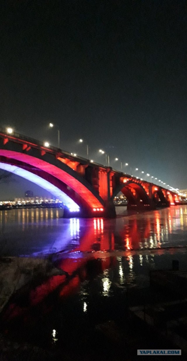 Живу в Красноярске