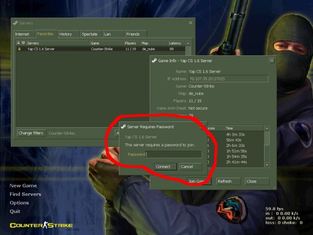 Counter Strike 1.6 Server (новый)