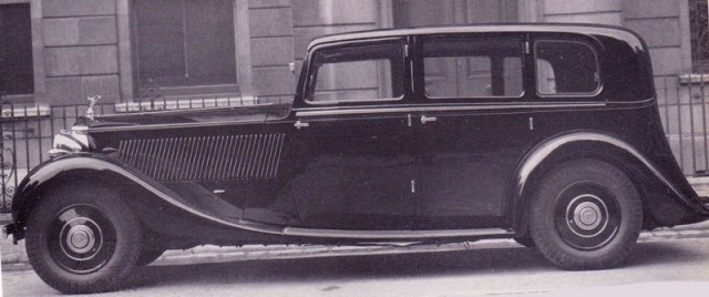 1937 Rolls-Royce Phantom III. Автопятница №20.