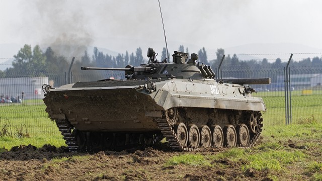 А какая военная техника была в вашем распоряжение?