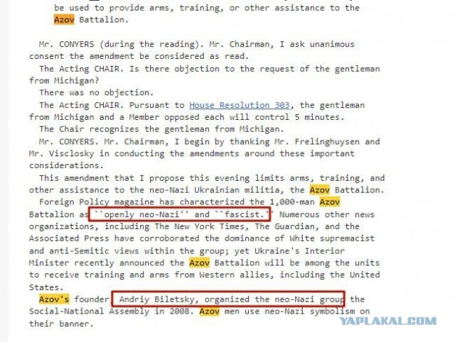 "Азов" признан нео-нацисткой и фашисткой организацией