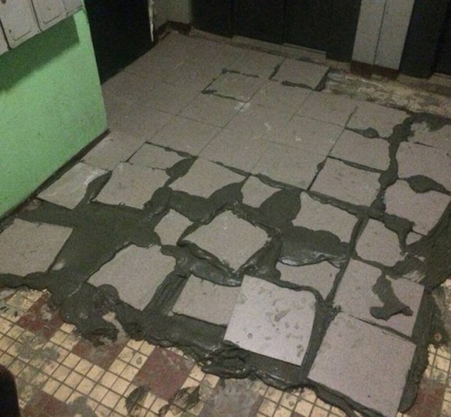 Когда плиточник - творец
