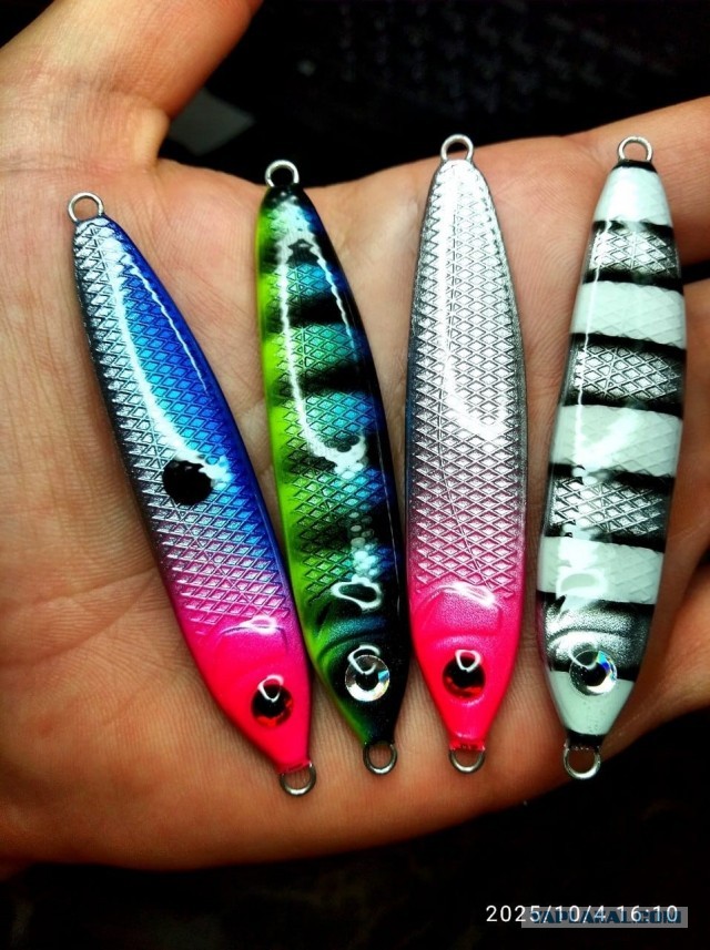 Изготавливаю на заказ рыболовные спиннинговые приманки (блесны-пилькеры).