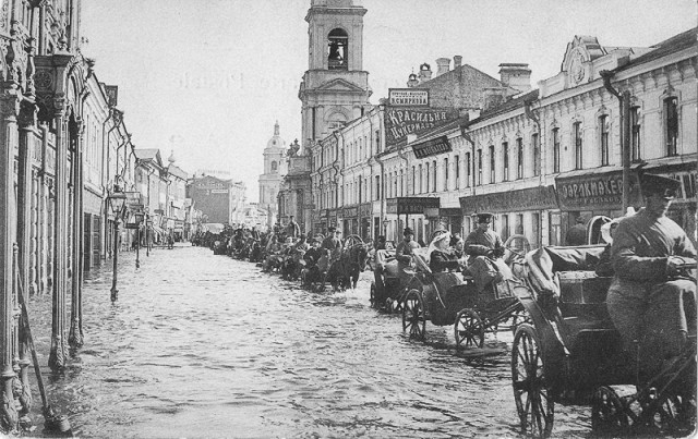Москва утонула!