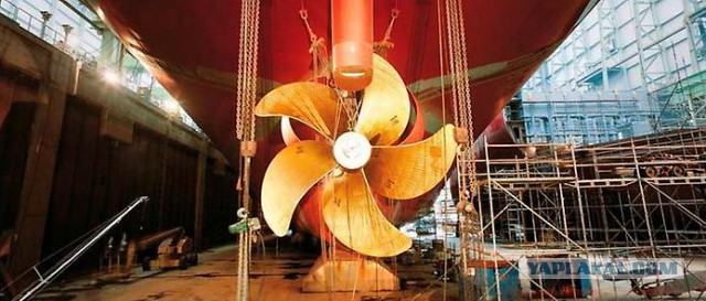 Самые большие корабельные винты