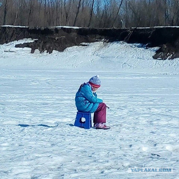 Сходил на зимнюю рыбалку