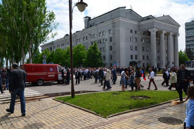 Парад Победы в Донецке