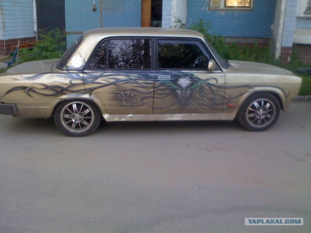 Аэрография автомобиля