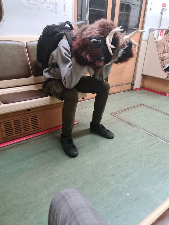 Модники из нашего метро