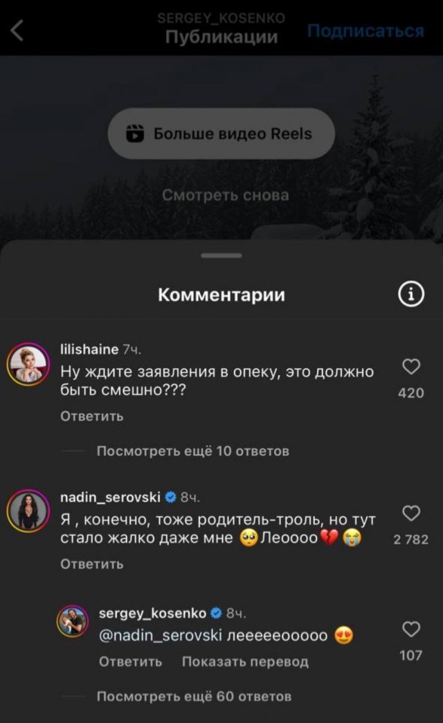 Глава СК Бастрыкин поручил возбудить уголовное дело в отношении блогера Сергея Косенко, который кинул своего сына в снег