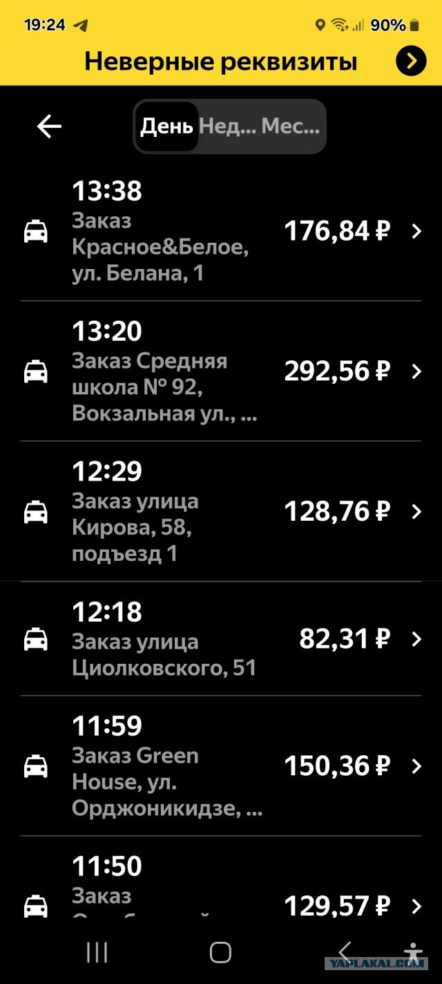 Российские таксисты пожаловались на резкое снижение доходов
