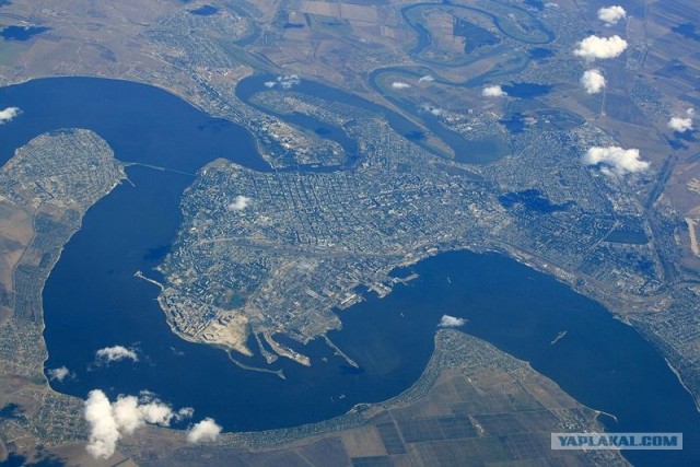 Глазами летчика,города (14 фот)