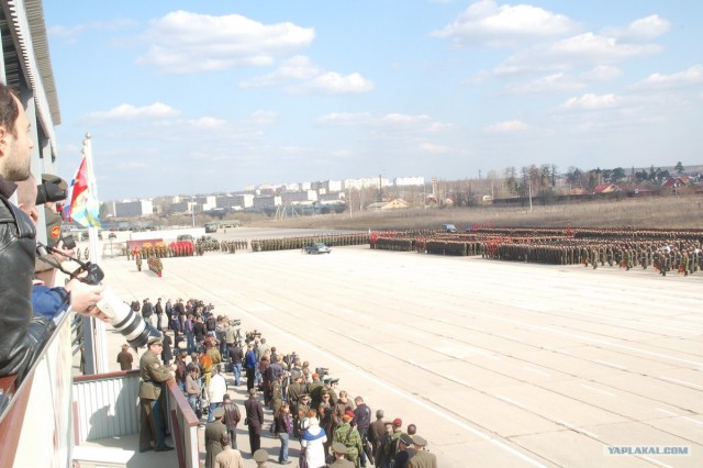 Репетиция парада на Красной плащади