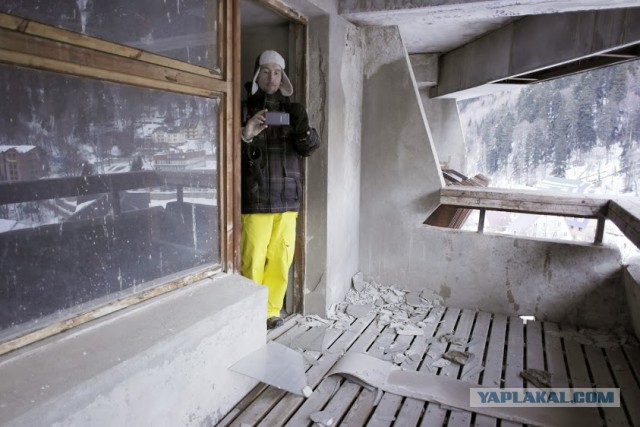 Пролез в заброшенный советский недострой-гигант