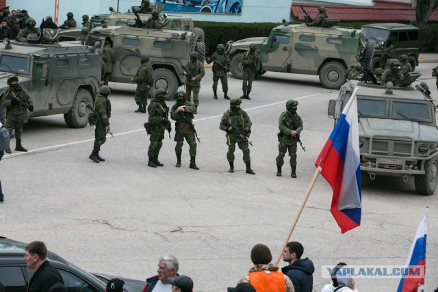 Вежливые зеленые человеки в Крыму