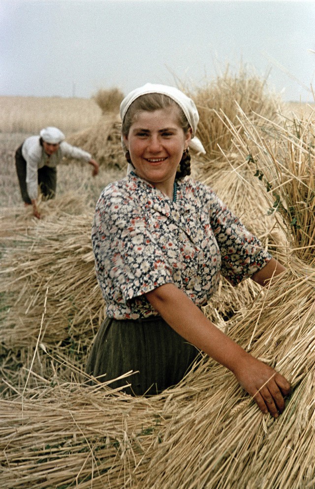 1950-е в цветных фотографиях