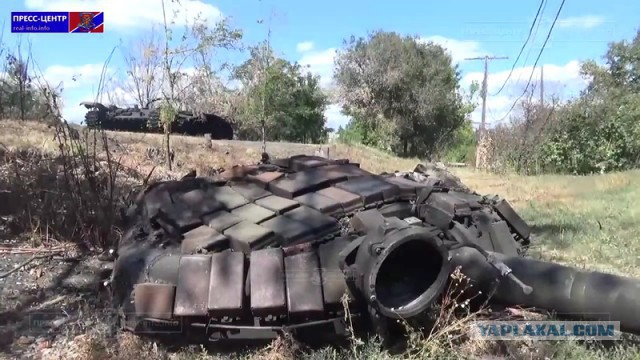 Танковое побоище в Новосветловке