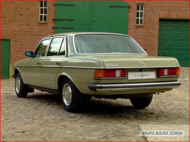 Законсервированный Mercedes W123