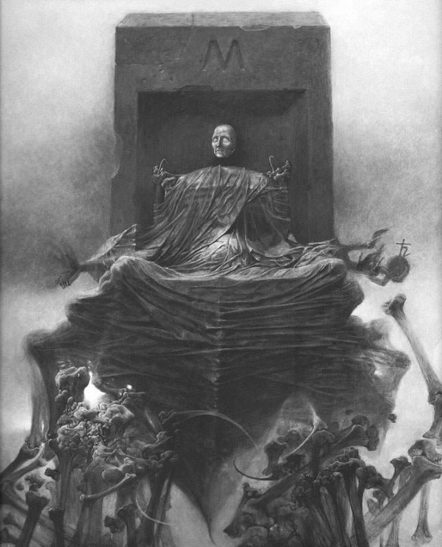 Картины Zdzisława Beksiński