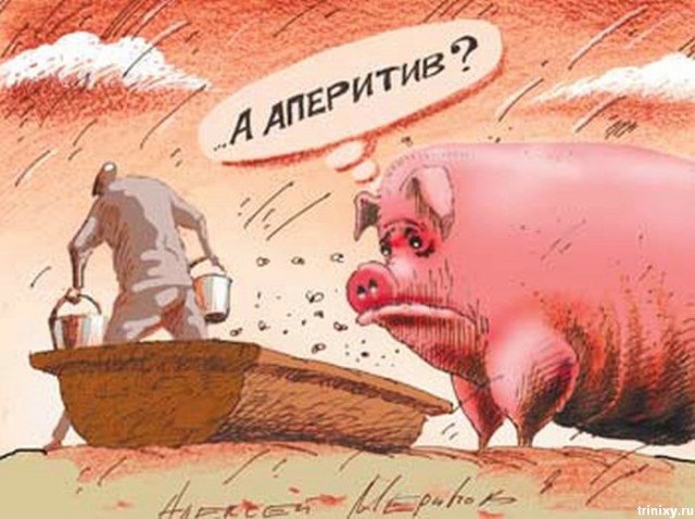 Карикатуры Алексея Меринова