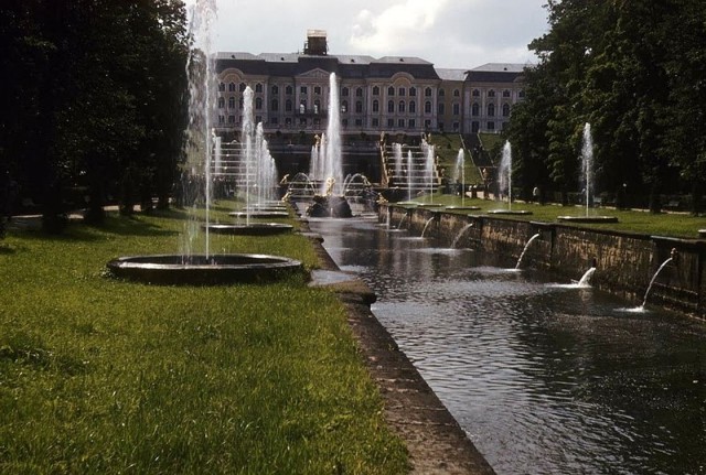 Цветные фотографии повседневной жизни в Ленинграде, 1958 год