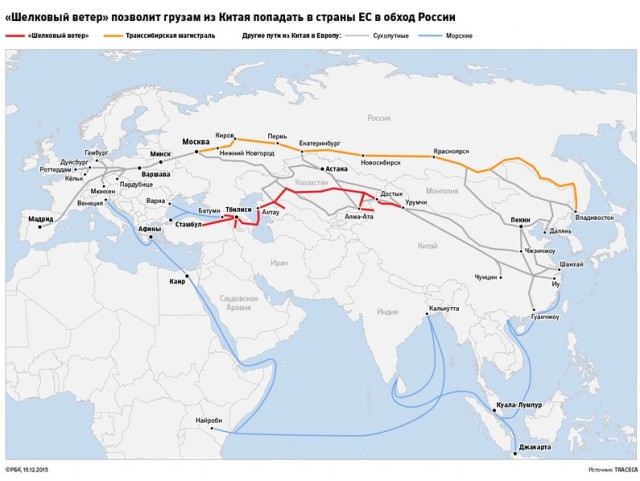 «Шелковый путь»: мимо Москвы в Лондон