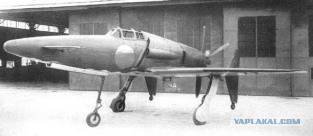 Японский перехватчик Kyushu J7W Shinden (1943-1945гг)