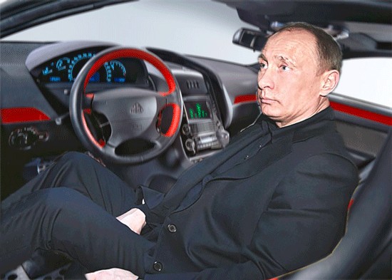 Путин осмотрел ВАЗ