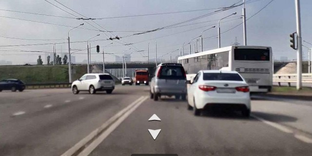 Момент смертельного ДТП с мотоциклистом в Уфе попал на видео