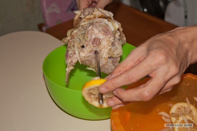 Мясо на гриле