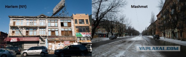 50 крупнейших городов России и США