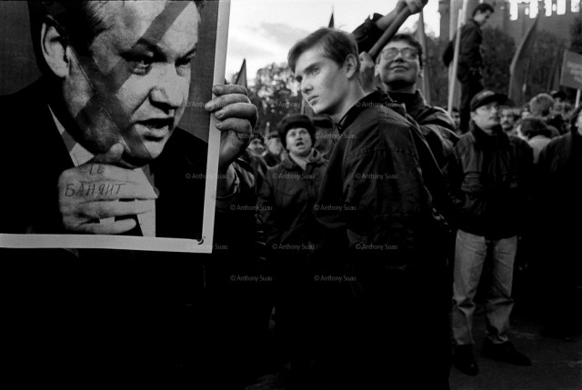 Фотографии Anthony Suau. Москва и Россия в 1990-е
