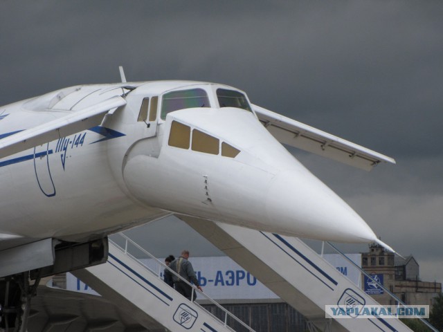 Ту-144 в Шереметьево