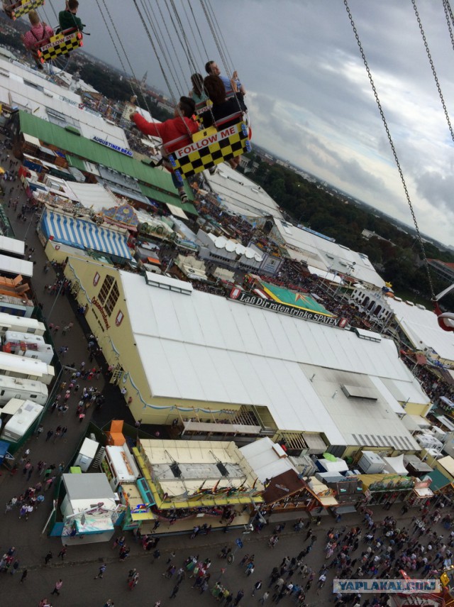 Репортаж  с крупнейше вечеринки — Октоберфеста