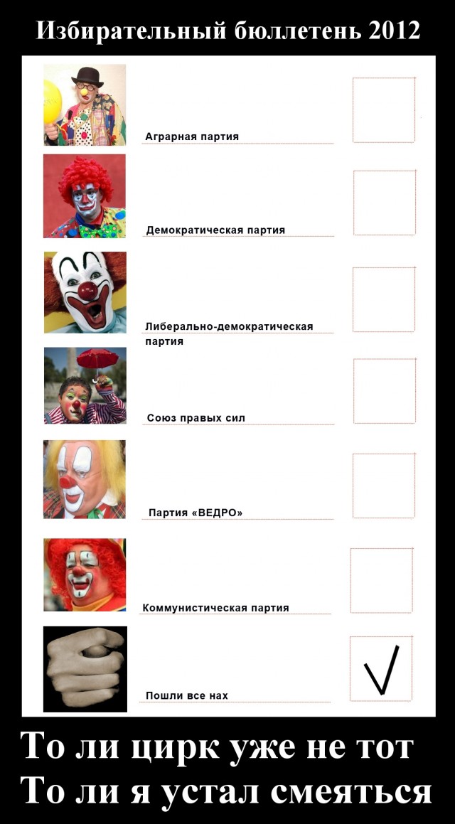 Грустный цирк