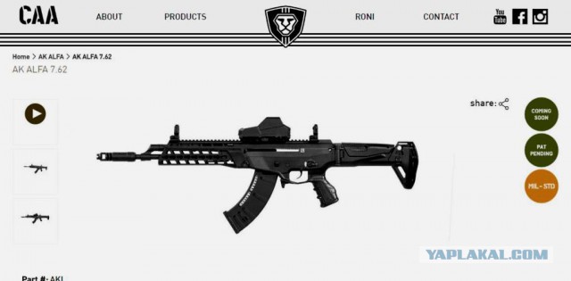 Калашников-Israel: новая версия знаменитого автомата