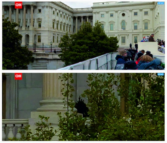 Гигапиксельная панорама инаугурации Трампа