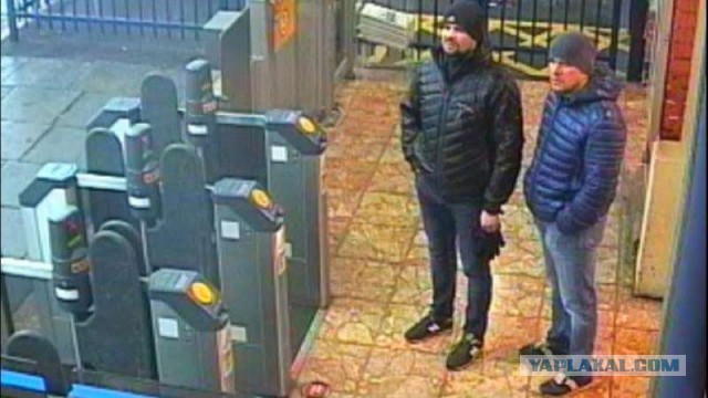 Британцы назвали имена подозреваемых в отравлении Скрипалей
